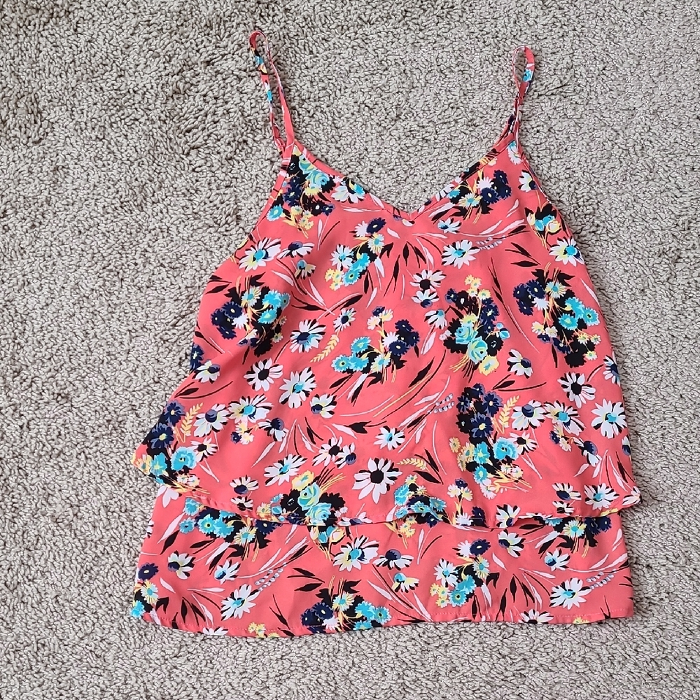 L'Amour Pink Floral Camisole